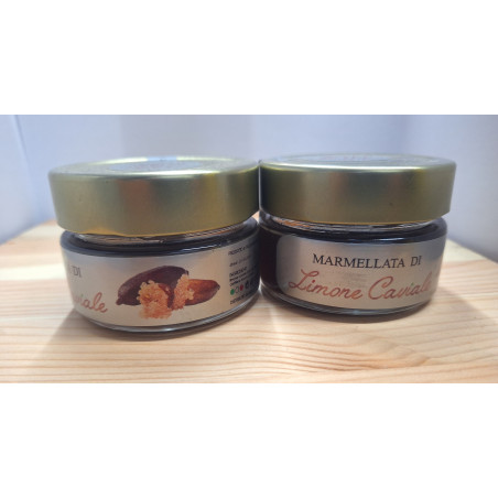 MARMELLATA DI LEMON CAVIALE 100GR