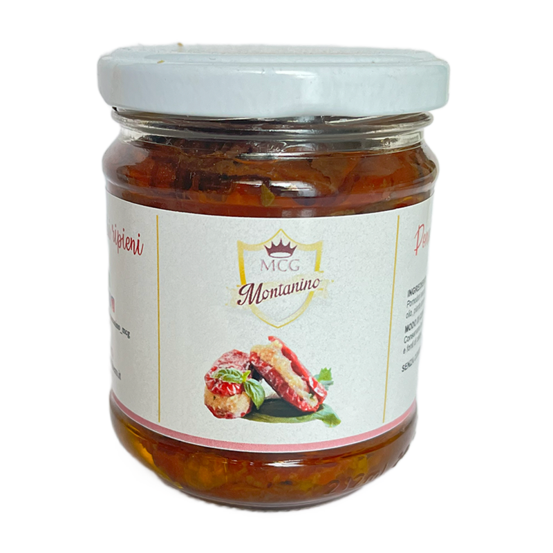 POMODORI SECCHI RIPIENI 212GR POMODORI SECCHI RIPIENI 212GR